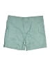 Unbranded Solid Teal Khaki Shorts Size XL - photo 1