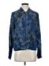Juicy Couture 100% Lyocell Print Blue Jacket Size S - photo 1