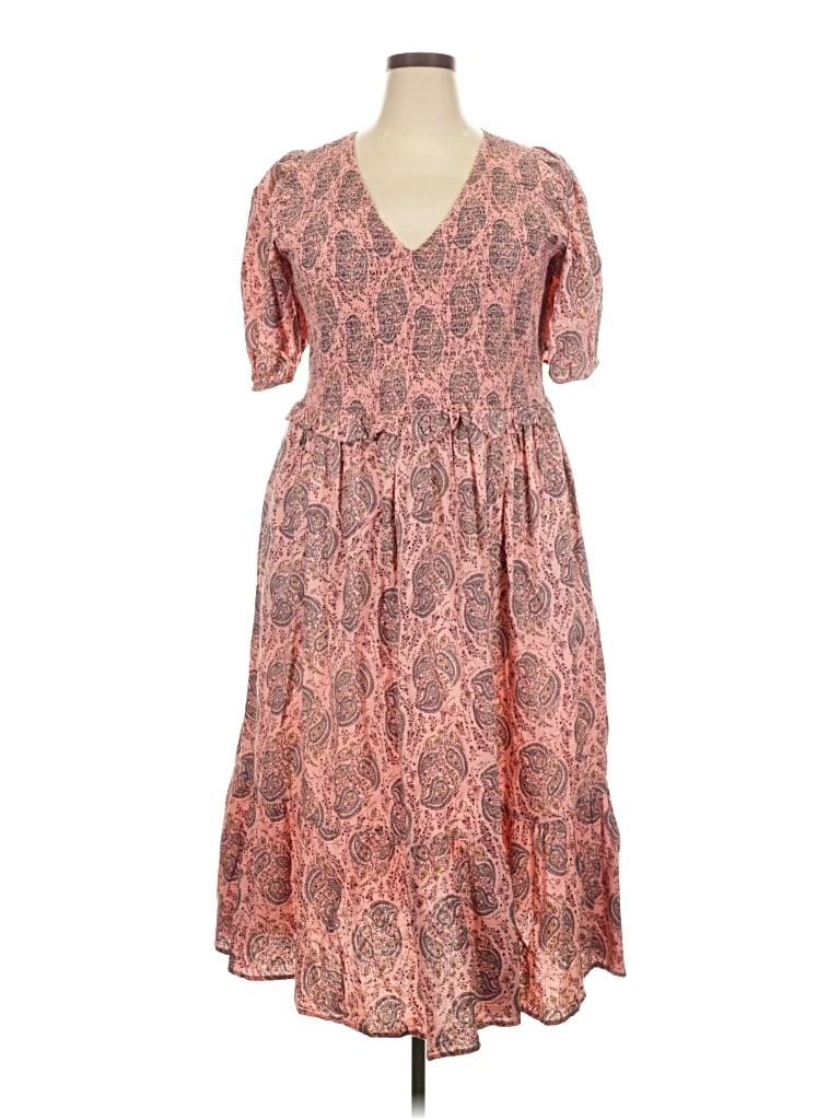 Pre-owned Universal Thread Casual Dress In Pink