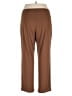Susan Graver Solid Brown Casual Pants Size L (petite) - photo 2