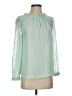 HD in Paris 100% Polyester Green Long Sleeve Blouse Size 4 - photo 1