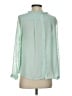 HD in Paris 100% Polyester Green Long Sleeve Blouse Size 4 - photo 2