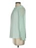 HD in Paris 100% Polyester Green Long Sleeve Blouse Size 4 - photo 5