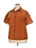 Assorted Brands Orange Short Sleeve Blouse Size 2X (estimated) - photo 1