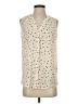 NYDJ 100% Polyester Polka Dots Ivory Sleeveless Blouse Size XS - photo 1