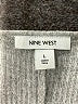 Nine West Solid Gray Casual Dress Size L - photo 7