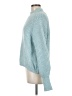Sincerely Jules Teal Turtleneck Sweater Size M - photo 5