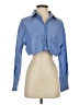 Zara Blue Long Sleeve Blouse Size S - photo 1