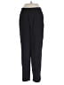 Investments 100% Polyester Solid Black Casual Pants Size M - photo 1