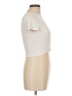Zara Ivory Short Sleeve Turtleneck Size M - photo 4
