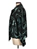 Unbranded 100% Polyester Print Teal Long Sleeve Blouse Size L (estimated) - photo 5