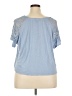 Democracy Blue Short Sleeve Top Size 2X - photo 2