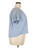 Democracy Blue Short Sleeve Top Size 2X - photo 4
