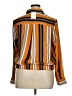 Marisol Stripes Orange Long Sleeve Blouse Size 1X - photo 2
