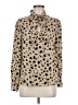 Love Tree 100% Polyester Ivory Long Sleeve Blouse Size M - photo 1
