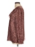 Unbranded 100% Cotton Brown Long Sleeve Blouse Size M - photo 5