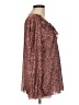 Unbranded 100% Cotton Brown Long Sleeve Blouse Size M - photo 4