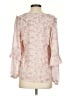 Dress Forum 100% Polyester Pink 3/4 Sleeve Blouse Size S - photo 2