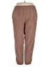 SKIMS 100% Polyester Animal Print Brown Casual Pants Size 2X - photo 1