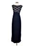 Connected Apparel Blue Cocktail Dress Size 4 (petite) - photo 2
