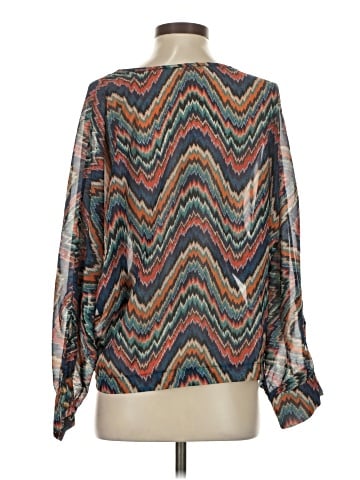 Pookie & Sebastian Long Sleeve Blouse (view 2)