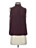 Joie 100% Polyester Burgundy Sleeveless Blouse Size XS - photo 1