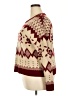 Shein Curve 100% Acrylic Hearts Burgundy Pullover Sweater Size 18 Plus (3) - photo 5
