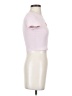 Shein Pink Short Sleeve Turtleneck Size 2 - photo 4