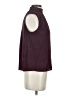 Joie 100% Polyester Burgundy Sleeveless Blouse Size XS - photo 4