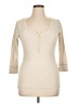 Mossimo Supply Co. Ivory 3/4 Sleeve Top Size XL - photo 1