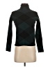 Tahari Argyle Black Turtleneck Sweater Size XS - photo 1