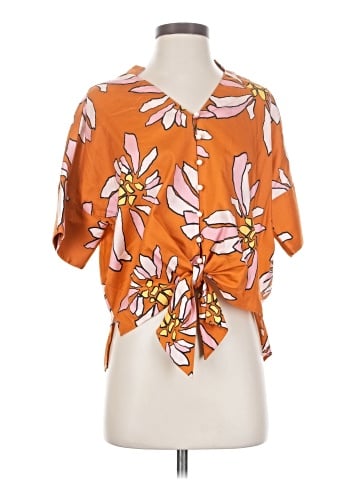Crosby Short Sleeve Blouse (view 1)