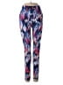 Just Be... Print Blue Active Pants Size S - photo 1