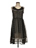 Shine Polka Dots Black Casual Dress Size S - photo 1