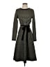 Max Studio Argyle Black Casual Dress Size S - photo 1