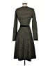 Max Studio Argyle Black Casual Dress Size S - photo 2