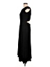 Lush Solid Black Casual Dress Size L - photo 5