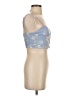 Zara Blue Sleeveless Top Size S - photo 4
