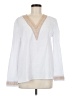 Unbranded White Long Sleeve Blouse Size M - photo 1