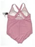 Speedo Solid Pink One Piece Swimsuit Size 24 - photo 2