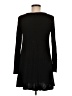 Discreet Solid Black Casual Dress Size M - photo 2