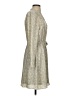 H&M 100% Polyester Paisley Gray Casual Dress Size S - photo 4