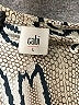 CAbi Animal Print Ivory Long Sleeve Blouse Size L - photo 7