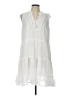 Unbranded 100% Polyester White Casual Dress Size L - photo 1