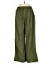 Unbranded Solid Green Cargo Pants Size S - photo 2