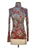 BCBGMAXAZRIA Red Long Sleeve Top Size S - photo 1