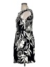 Perceptions Graphic Black Cocktail Dress Size 14 - photo 5