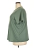 LUXE Solid Green Short Sleeve T-Shirt Size XXL - photo 5