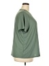 LUXE Solid Green Short Sleeve T-Shirt Size XXL - photo 4