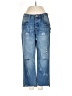 ONE X ONETEASPOON 100% Cotton Hearts Blue Jeans Size 25 waist - photo 1